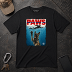 "PAWS" K9 Parody T-Shirt