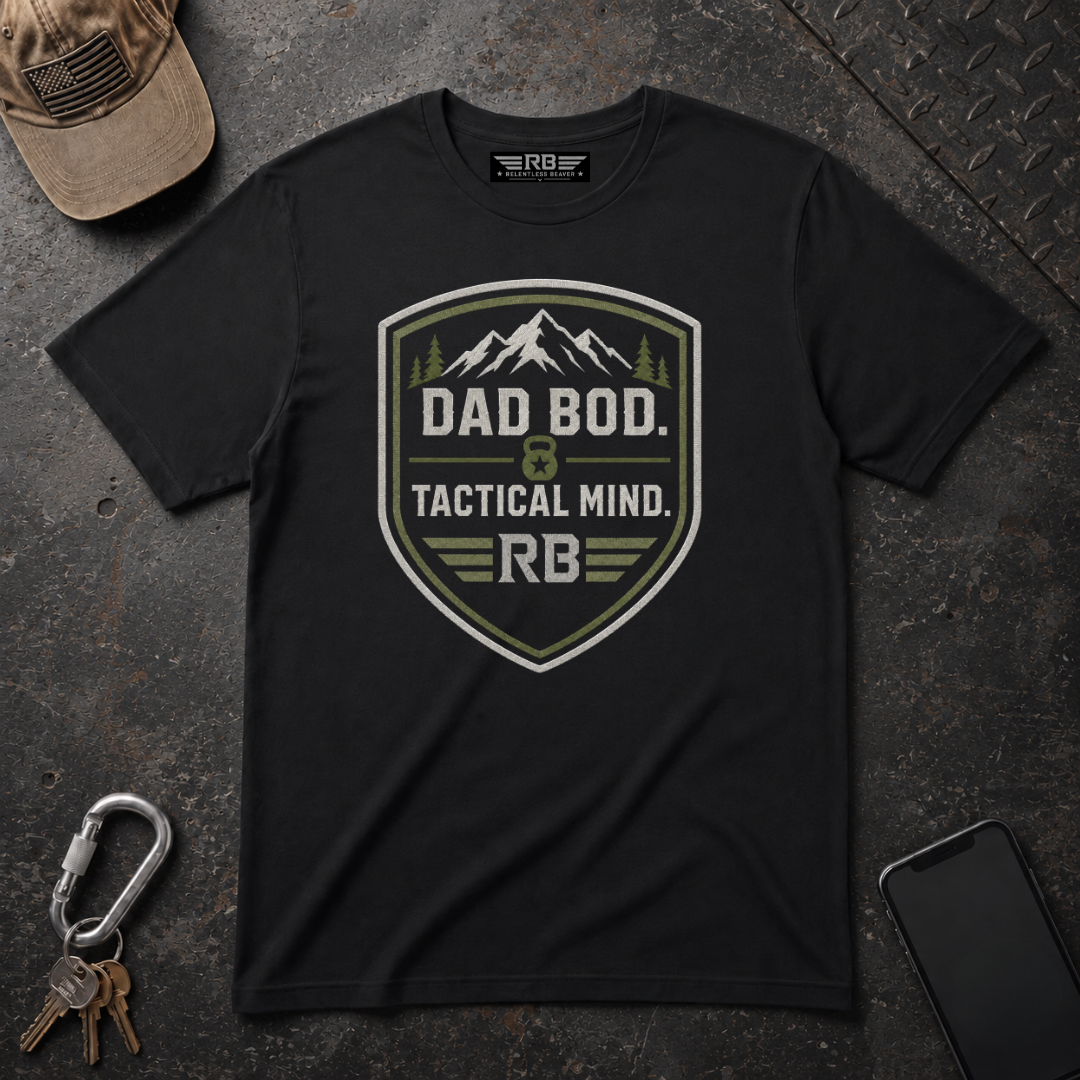 Dad Bod Tactical Mind T-Shirt