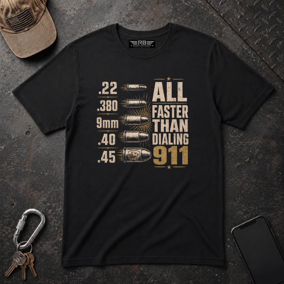 All Faster Than Dialing 911 T-Shirt
