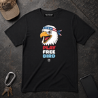 Patriotic Eagle "Play Free Bird" T-Shirt