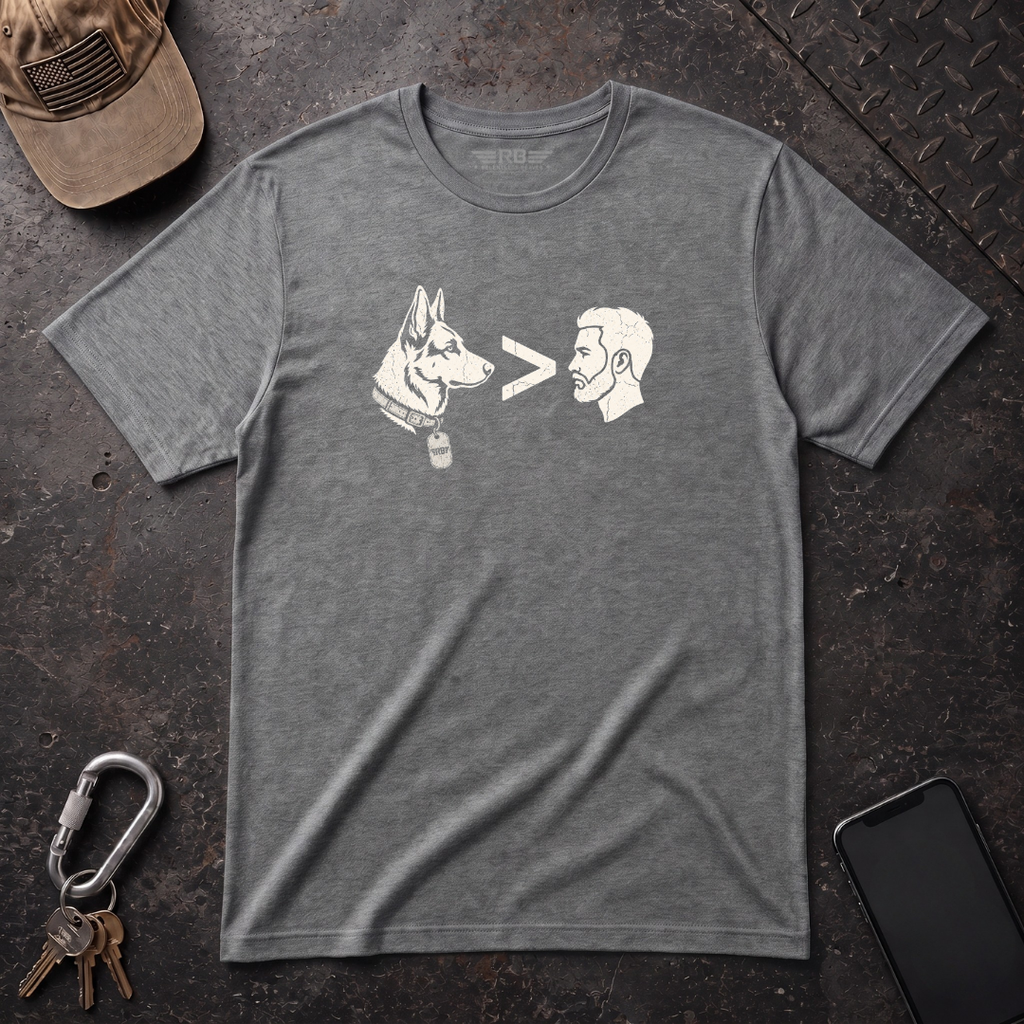 Dogs Greater Than People T-Shirt