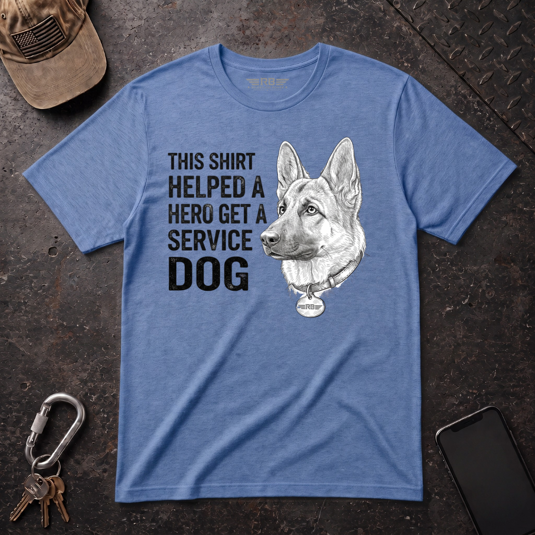 Hero Get Service Dog-GSD T-Shirt