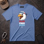 Patriotic Eagle "Play Free Bird" T-Shirt
