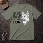 Hero Get Service Dog-GSD T-Shirt