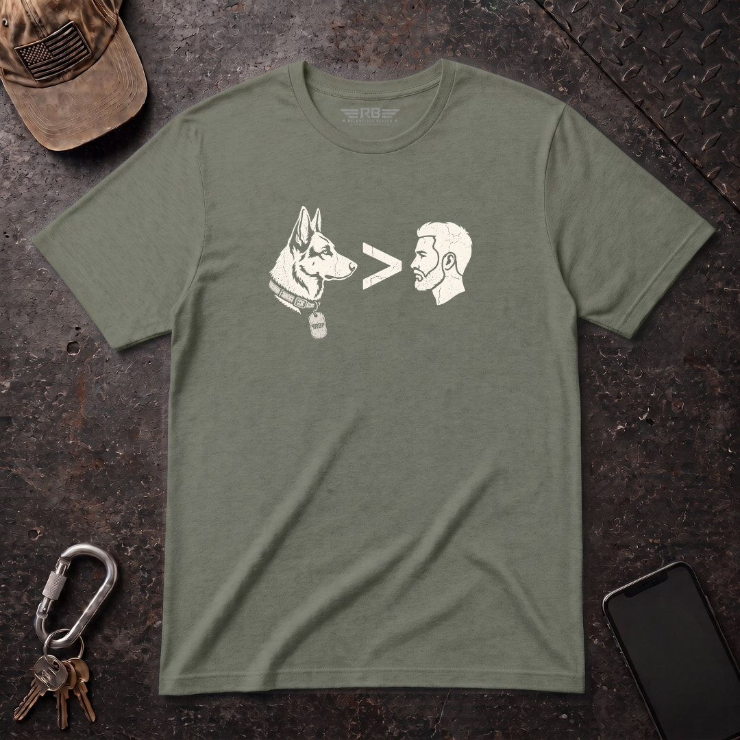 Dogs Greater Than People T-Shirt
