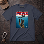 "PAWS" K9 Parody T-Shirt