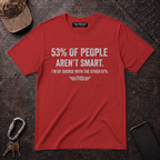 53% of People Aren't Smart T-Shirt