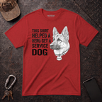 Hero Get Service Dog-GSD T-Shirt