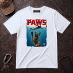 "PAWS" K9 Parody T-Shirt